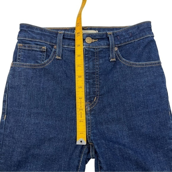 Madewell Curvy High-Rise Skinny Jeans in Lucille Wash Size 25 - Picture 10 of 12